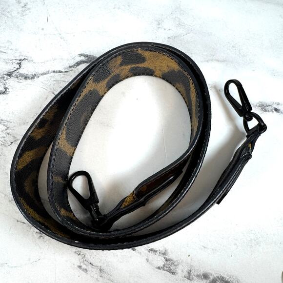Louis Vuitton Leopard Bandouliere Bag Shoulder Strap Leather Animal Print LV - Picture 3 of 9